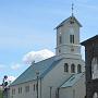 Unter anderem eine der ältesten Kirchen der Stadt, die Domkirkja.